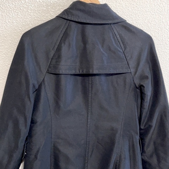 Michael Kors Woman Black Coat Wool Jacket Size PS - Picture 5 of 16